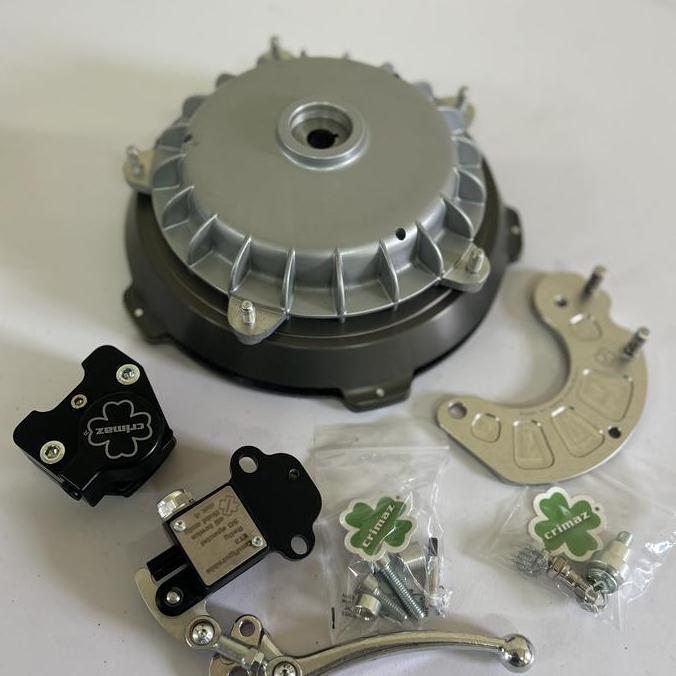 GRADIMOU cakram depan vespa sprint super fork 3 Crimaz original