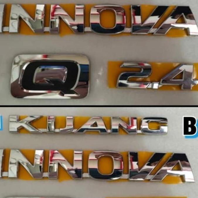 GRADIMOU Logo emblem tulisan Innova reborn tipe Q V G ori