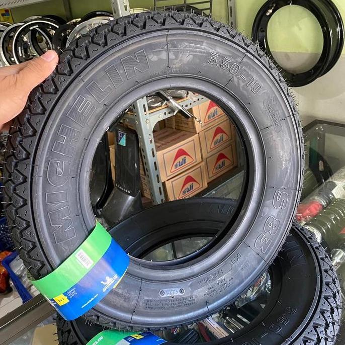 GRADIMOU ban luar michelin S83 3.50-10 vespa classic ring 10