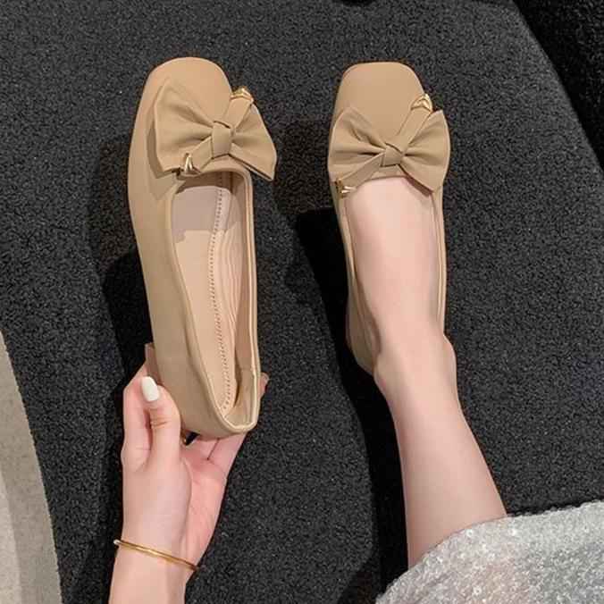 BRAVECOU B-831 Sepatu Wanita Flatshoes Terbaru Original Santai Casual Lucu Aesthetic Pentopel Wanita
