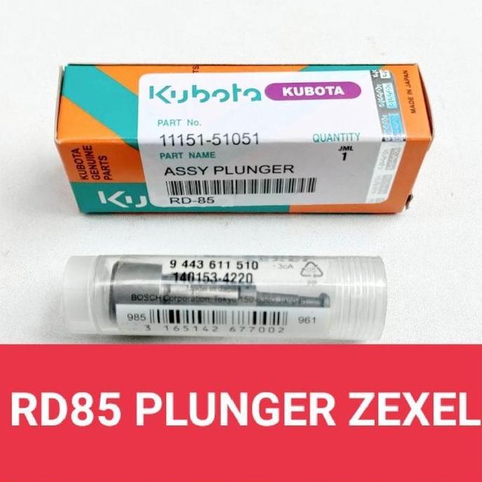 Plunger RD85 K154 mesin KUBOTA