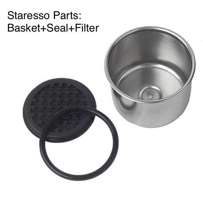 Sparepart Staresso Staresso Basket+Seal+Filter