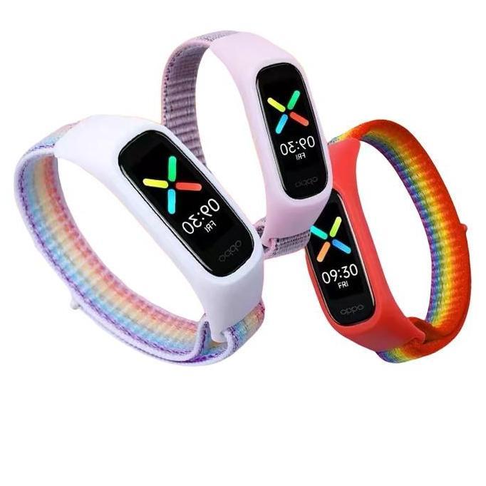 Strap OPPO Band Nylon Warna Warni Tali Pengganti OPPO Band