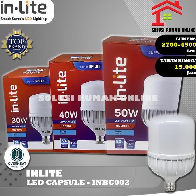 Lampu LED Capsule Inlite 30 40 50 watt / Capsul INBC002