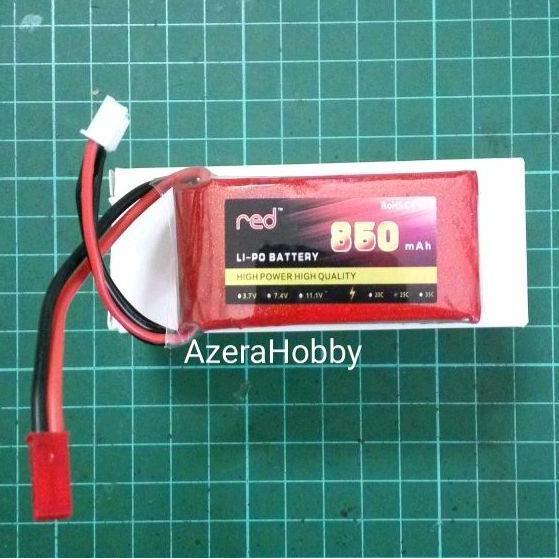 Lipo Baterai 3S 1500Mah 25C Xt60 Konektor