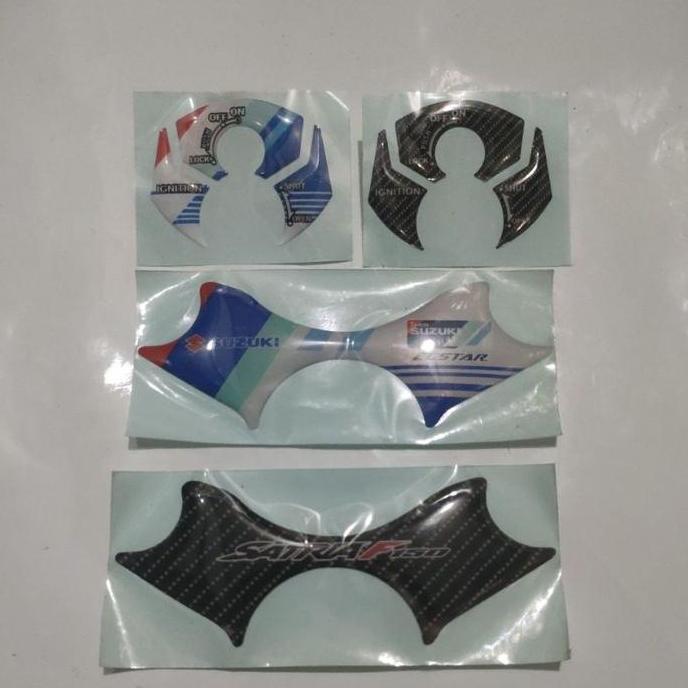 Stiker Timbul Cover stang Satria Fu & Cover stang Satria Fu Facelift