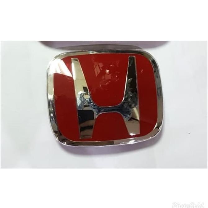 Emblem Honda Brio/Logo Merah Brio Belakang
