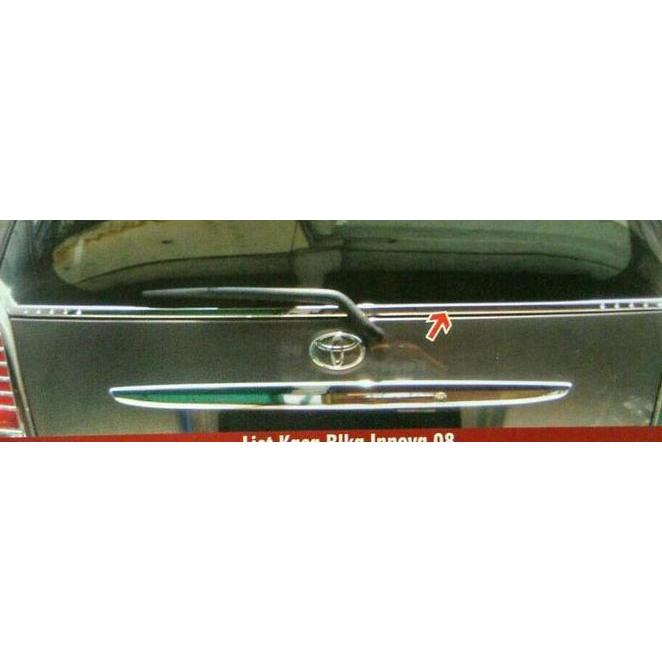 Lis Kaca Belakang Kaca Innova Full Crome