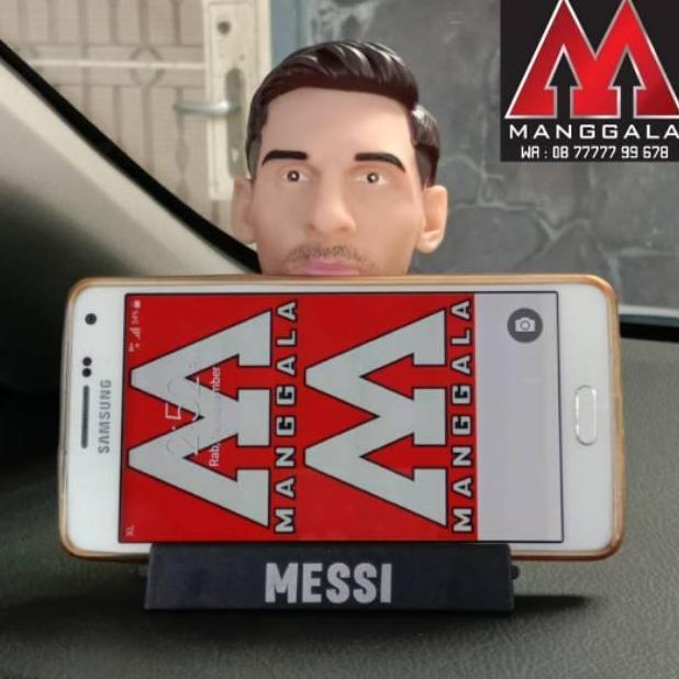 Boneka Pajangan Bobble Head Goyang Dashboard Mobil Messi