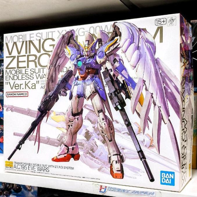 ORIGINAL MG Wing Gundam Zero EW Ver Ka Bandai Modelkit