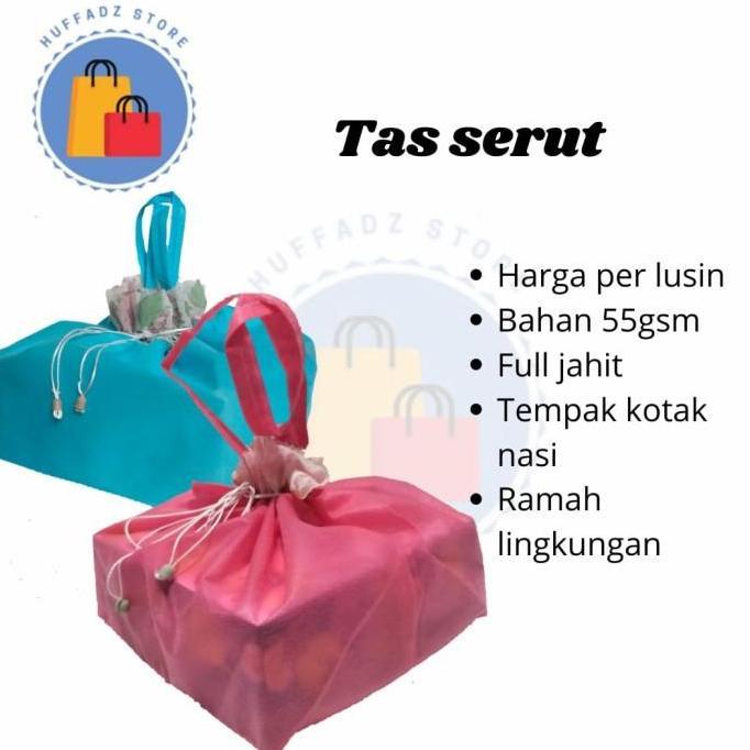 Tas Serut Hajatan Ukuran 20x20 isi 12pcs