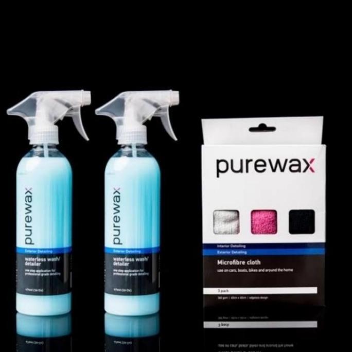 Sale Paket Promo Purewax Wash And Wax Car Care Detailing 1 Dus