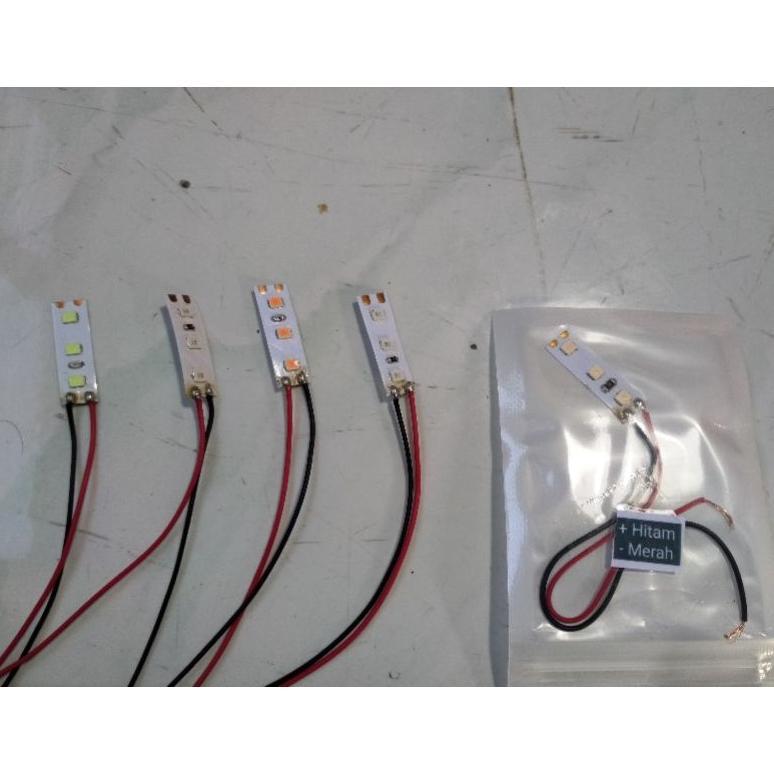 CUCI GUDANG Lampu DEMON Eyes Motor 12 Volt 6 LED 6 Titik LED 3 Titik dan 9 titik LED **