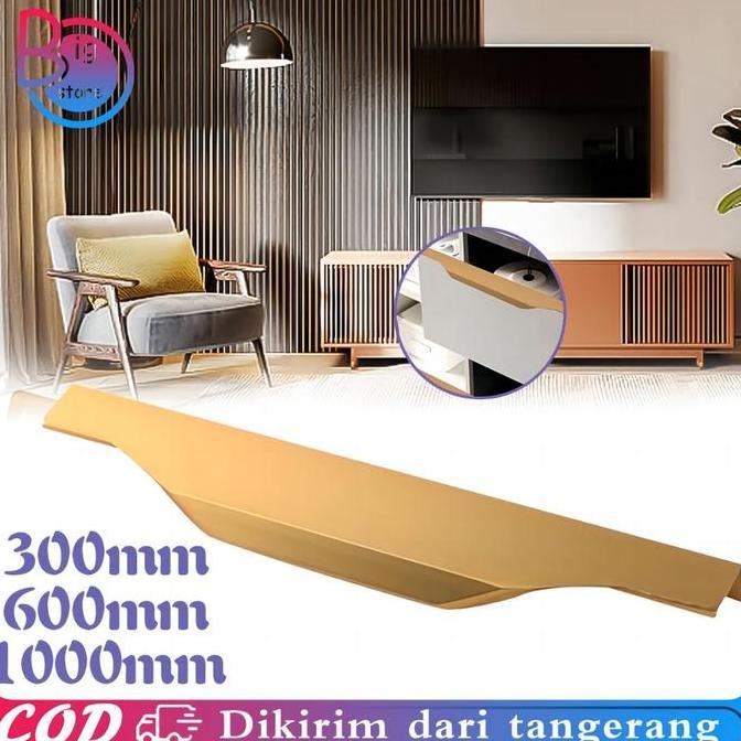 FREYAUR Tarikan Laci Minimalis Gagang Pintu Lemari Handle Lemari Panjang Tarikan Pintu Lemari Cabine