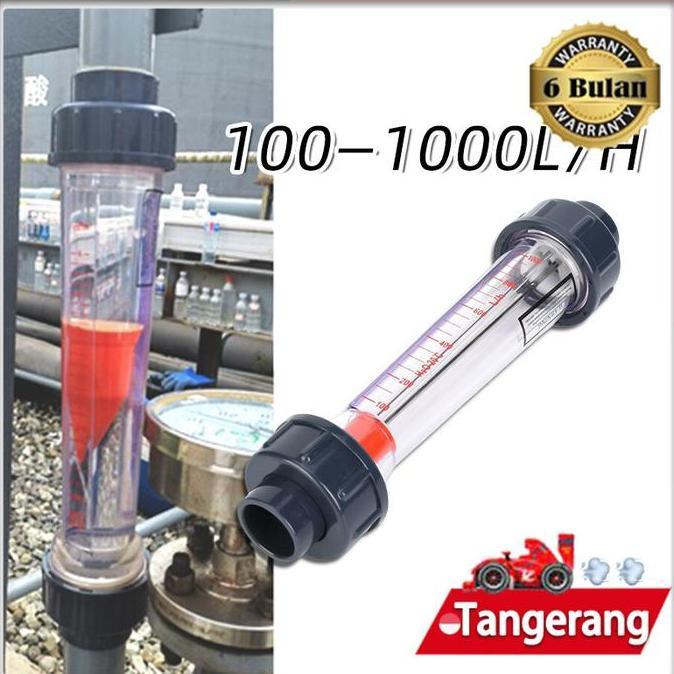 SEIRAKY Flow Meter / Rotameter Flowmeter / LZS-15D 100-1000 L / Rotameter Cairan 100-1000 L/H
