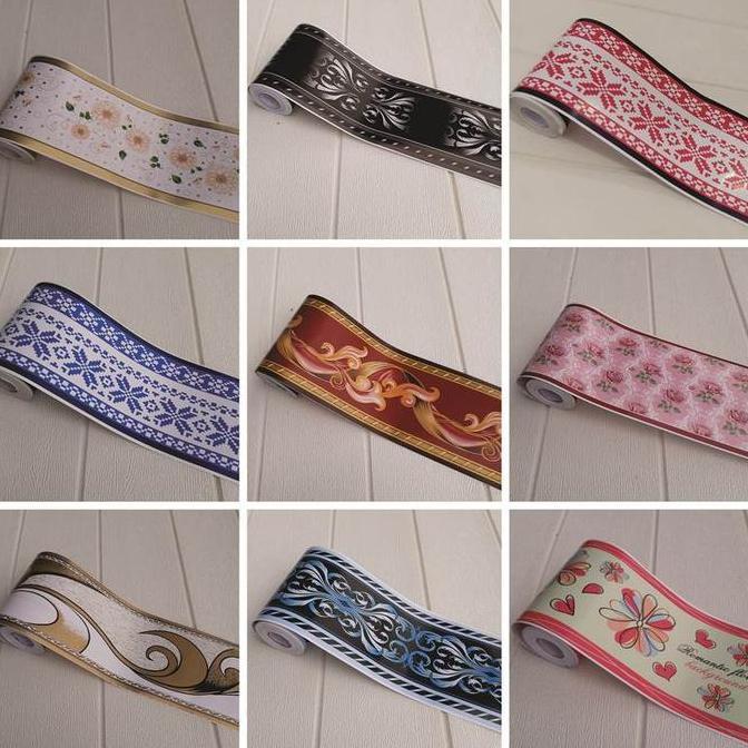 Okushonga- Wallpaper Border List Border 10Cm X 10M