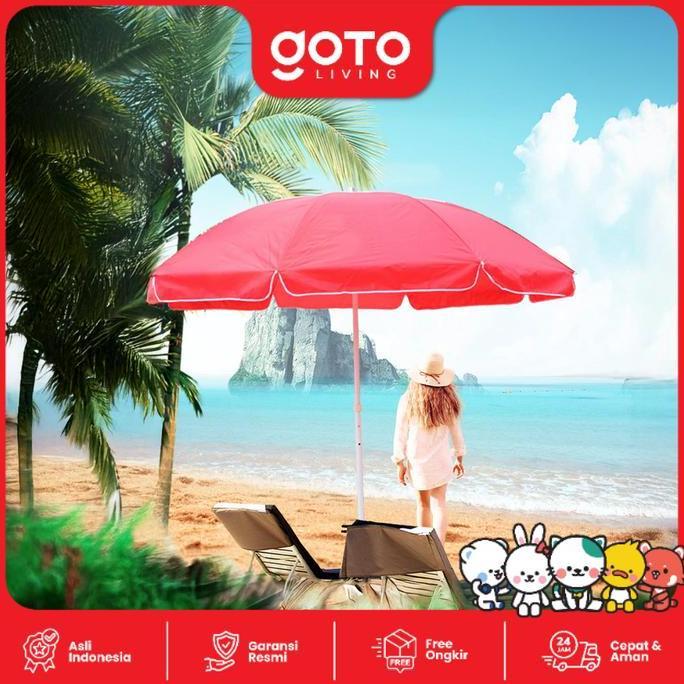 Enju- Goto [Cod] Sunflow Payung Tenda Jualan Pantai Cafe Outdoor Besar Jumbo