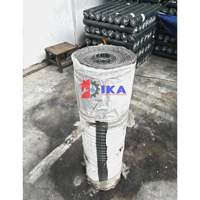 DISSORDE KAWAT LOKET GALVANIS SUPER TEBAL 1" x 1" tebal 4 mm x 15 meter pembatas kandang konstruksi 