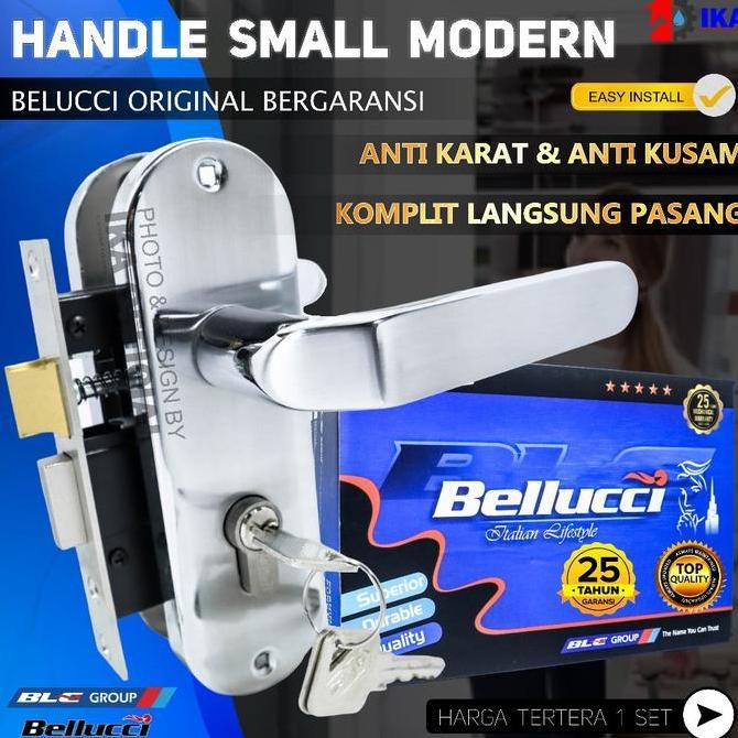 FKINAPE Kunci Pintu kecil Silinder Bellucci Bogota NP l Gagang Rumah l Handle Full Set I Kunci pintu