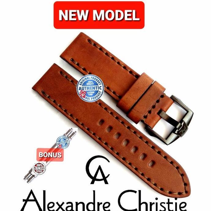 TALI JAM TANGAN ALEXANDRE CHRISTIE AC3030 AC 3030 KULIT 26MM 20MM ORI