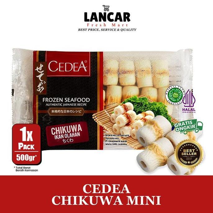 Enyama- Cedea Chikuwa Mini 500Gr / Cedea Chikuwa Mini 500Gr