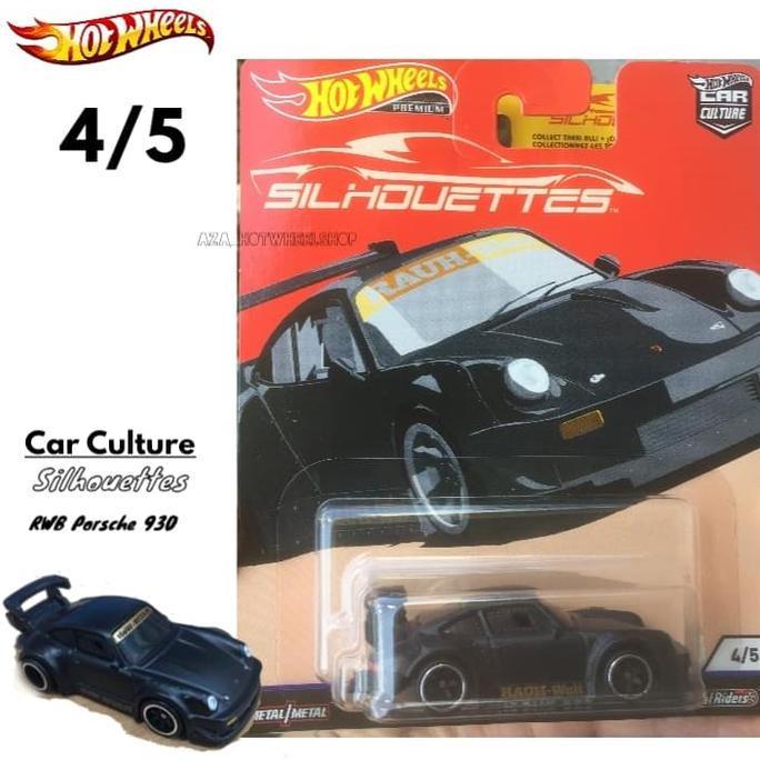 BARU Hot Wheels Silhouette Porsche RWB Car Culture HotWheels silhouettes