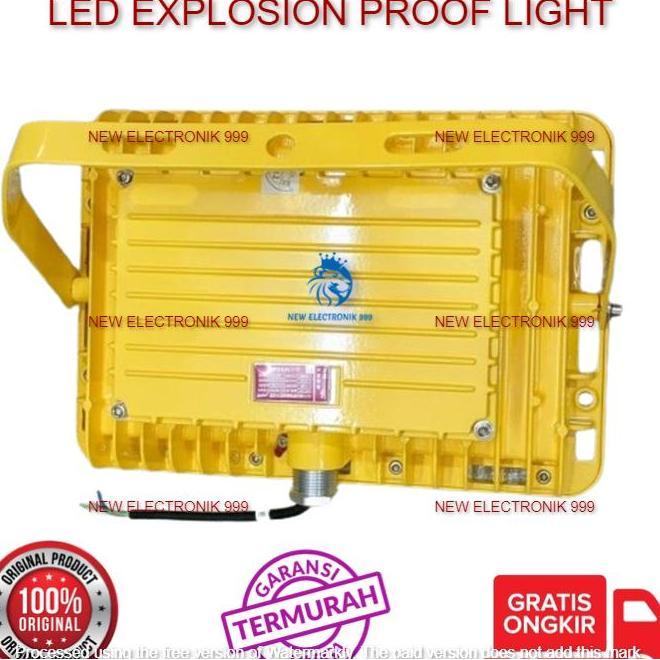 Yaming Flood Light Explosion Proof Slim Sq Led 150W 6000K Lampu Sorot
