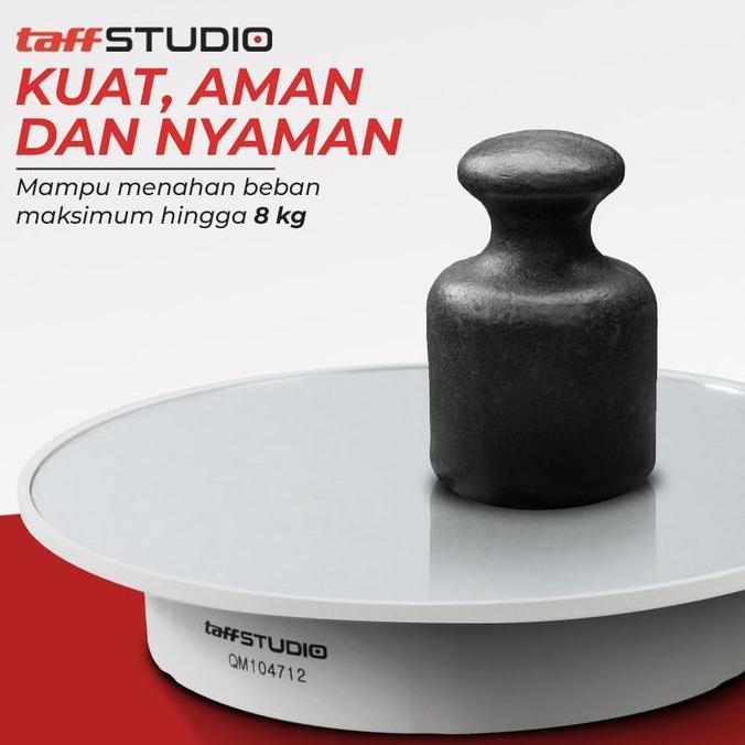 Twara- Stand Display Putar Meja Alas Putar Fotografi Rotating Display