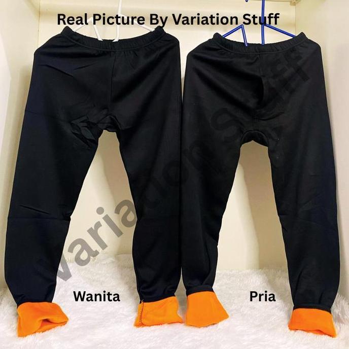 Veshje- 1 Set Pakaian Dalam Long John Big Size Heattech Long Jhon Size Besar Longjohn Extra Plus Siz
