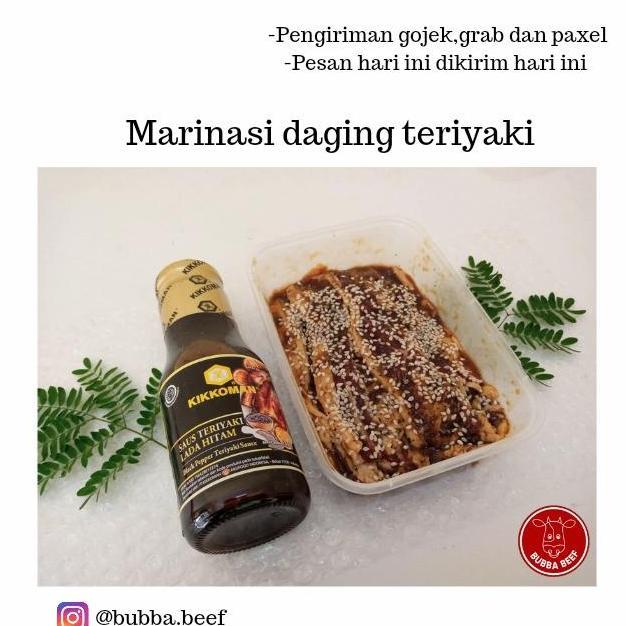 Enyama- Daging Slice Marinasi 500Gr/Daging Slice/Daging Bbq/Beef Slice