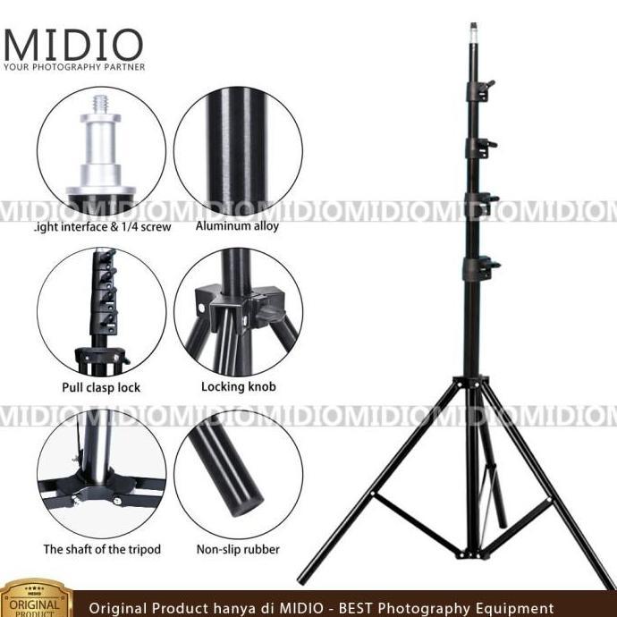 Tripod light stand studio foto midio 3 Meter