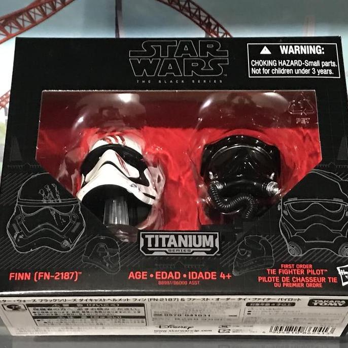 Korekushon- Hasbro Star Wars Black Series Titanium Helmet Figure - 2 Packs Set