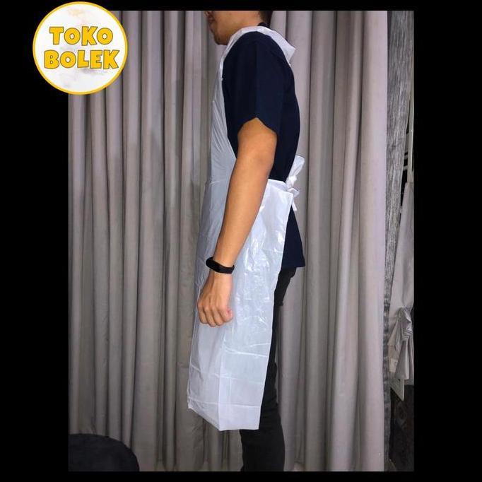 Apron Medis Plastik Disposable Terbaru