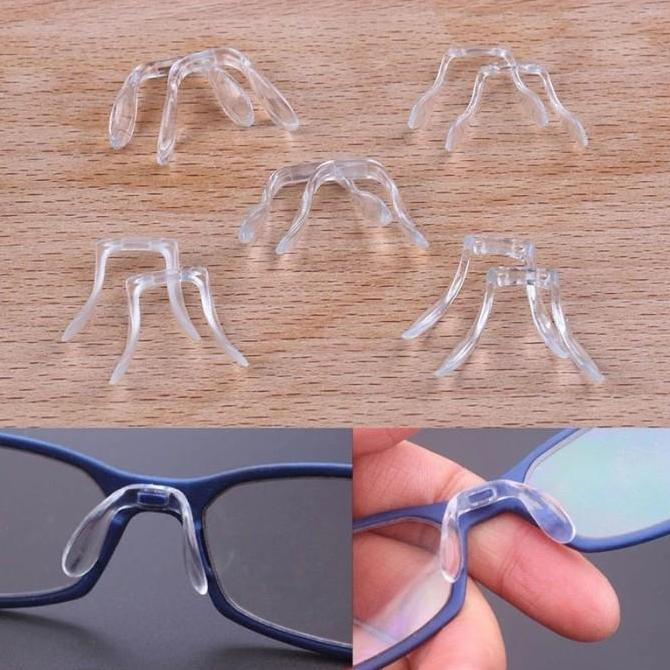 Kunura- Nosepad Glasses Silicone / Bantalan Hidung Kacamata Plastik