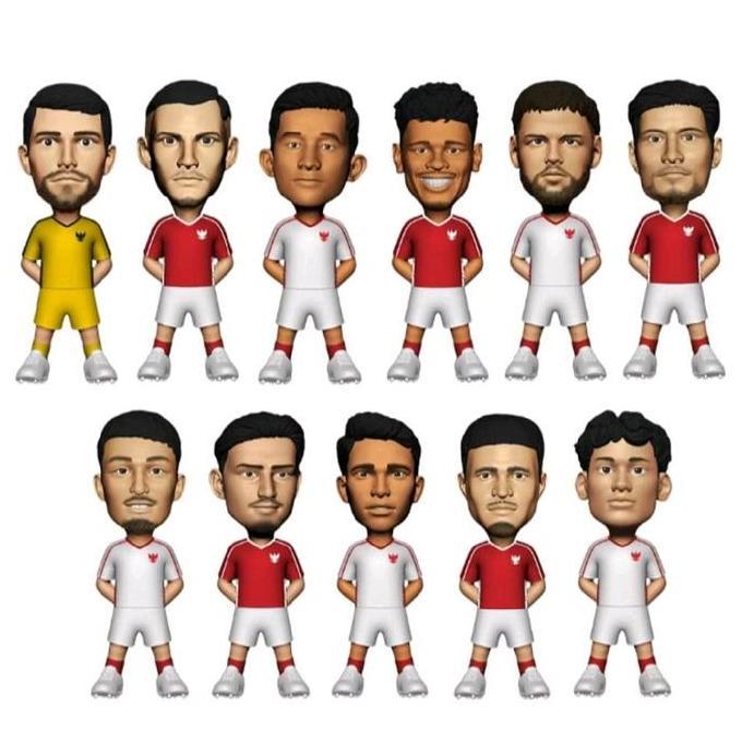 Korekushon- Blind Box Mainan Collectible Figure Pemain Timnas