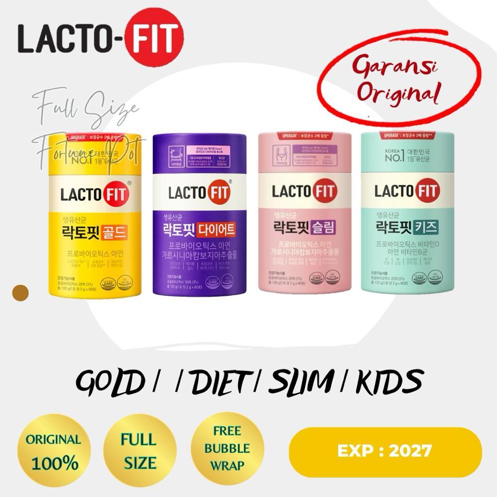 [Ready] Lacto-FIT Probiotic Lactofit Gold NEW UPGRADE / Lactofit Diet/ Lactofit Slim/ Lactofit Kids/