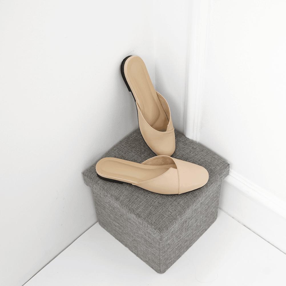 GARANSI SLIP ON MULES WANITA FLAT SHOES VEXIA BIG SIZE 35-45