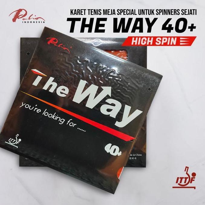 Karet Bat Tenis Meja Palio The Way 40+