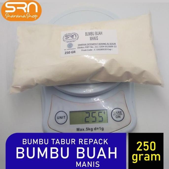 BUMBU TABUR 250G REPAK RASA BUMBU BUAH MANIS UNTUK RUJAK JAMBU KRISTAL