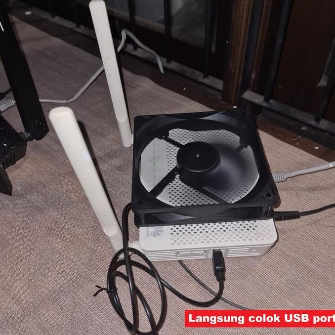 Component- Cooling Fan Usb Kipas Pendingin Tv Box Wifi Router Aquascape Aquarium
