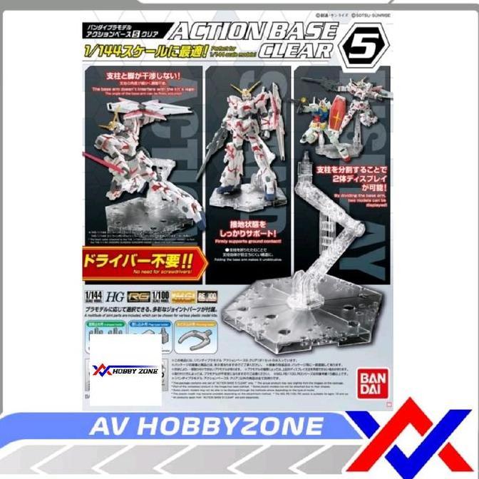 Action Base 5 Clear Bandai Berkualitas