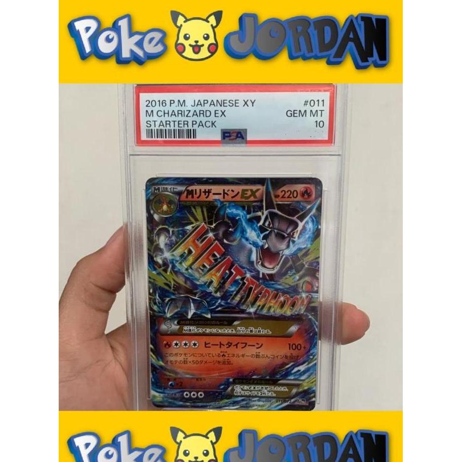 Terlaris [Ready Termurah] 2016 M Charizard 011/072 20Th Ex Starter Pack Japanese Psa 10 / Mega Chari