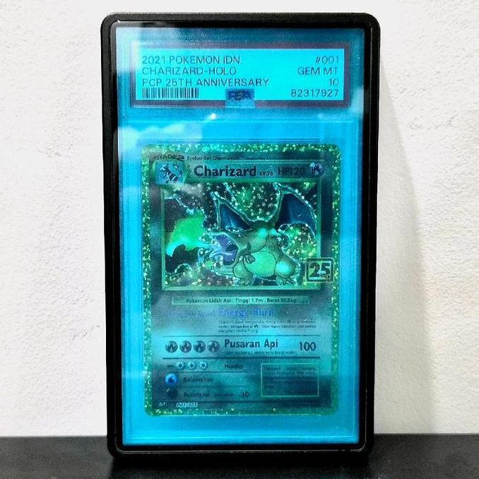 Terlaris Psa 10 Charizard 25Th Anniversary Kartu Pokemon Tcg Indonesia Celebration