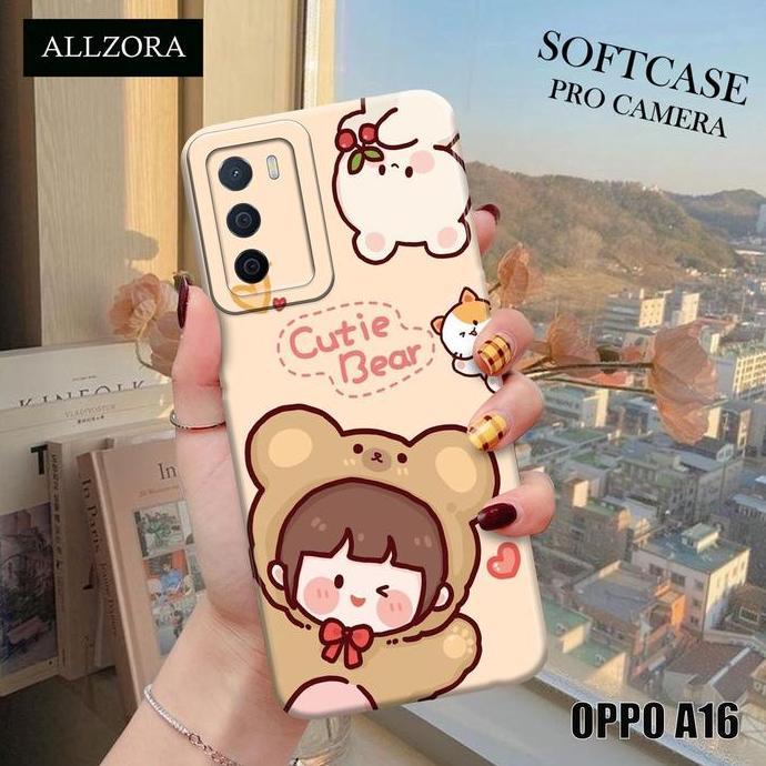 Softcase Hp Oppo A16 Terbaru - Casing Hp Oppo A16 Terbaru - Fashion