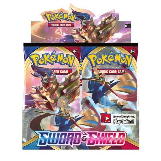 Terlaris Kartu Pokemon Tcg Booster Pack Sword & Shield (Harga/Pack)