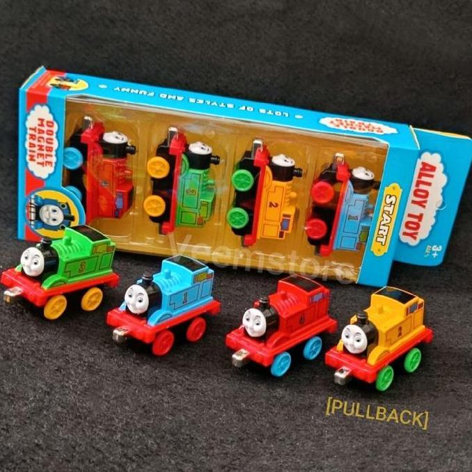 Diecast Mainan Kereta Api Train Thomas and Friends Magnet dan Pullback