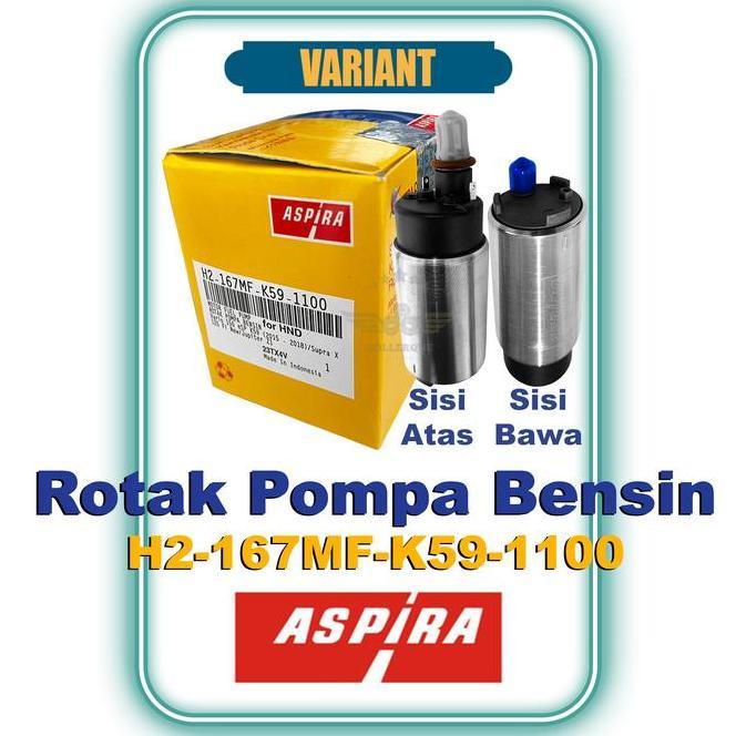 Rotak Fuel Pump Pompa Bensin Honda Beat Vario Scoopy Cb150R Fi Esp Pop Old New 110 125 Aspira Astra 