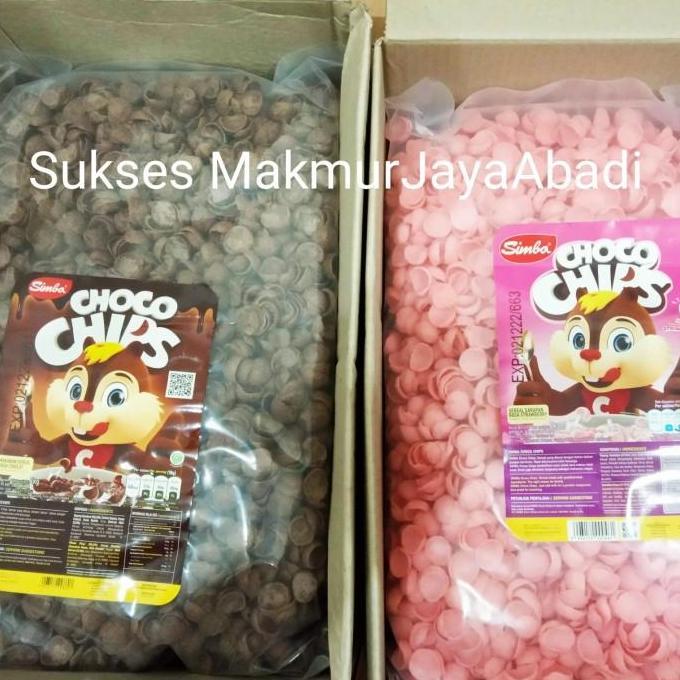 Simba choco chips/sereal/koko krunch kiloan kemasan 1 kg. Kualitas TOP