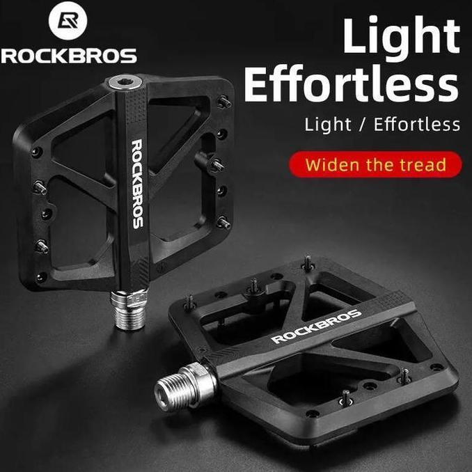 Rockbros Pedal Sepeda M906 Mtb gunung Roadbike Ultra light Non Slip