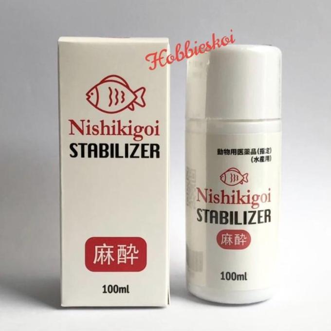 Bius ikan koi Nishikigoi stabilizer koi anesthetic, arwana 100ml